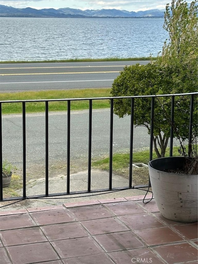 6896 Frontage Rd, Lucerne, CA 95458 - water view with a mountainous background