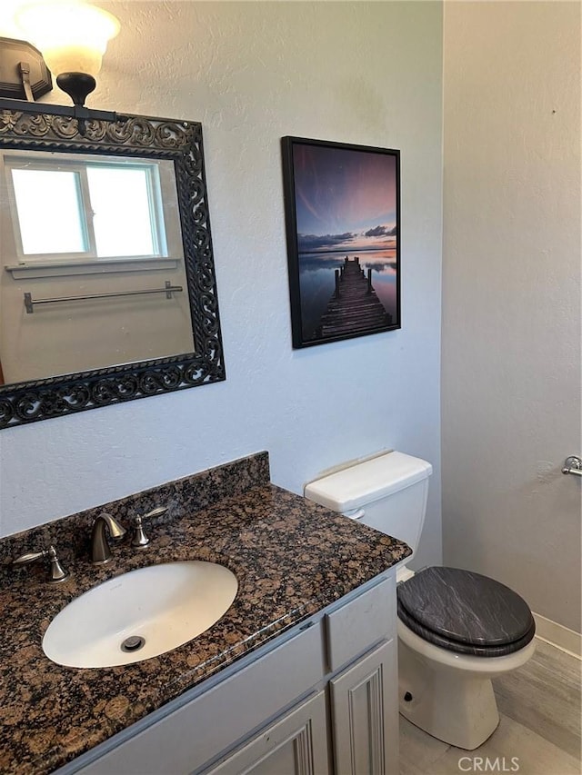 6896 Frontage Rd, Lucerne, CA 95458 - bathroom featuring vanity and toilet