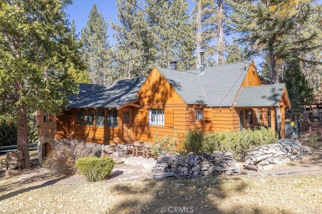 39654 Flicker Rd, Fawnskin, CA 92333 - view of front of home