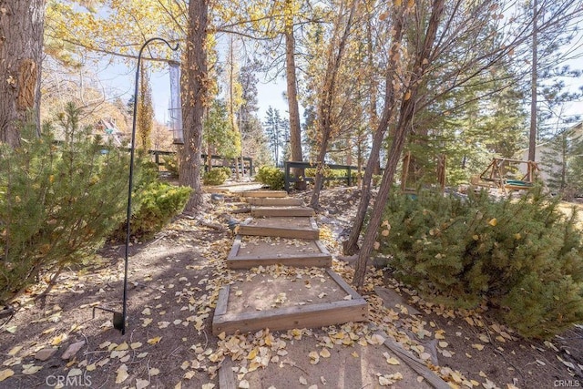39654 Flicker Rd, Fawnskin, CA 92333 - view of yard