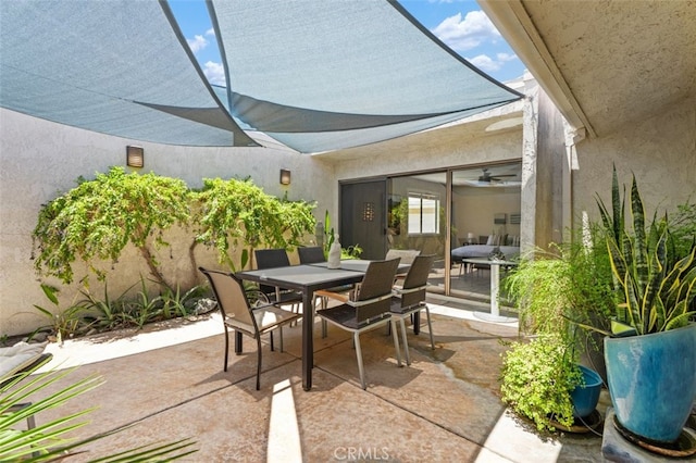72760 Sage Ct, Palm Desert, CA 92260 - view of patio featuring outdoor dining space