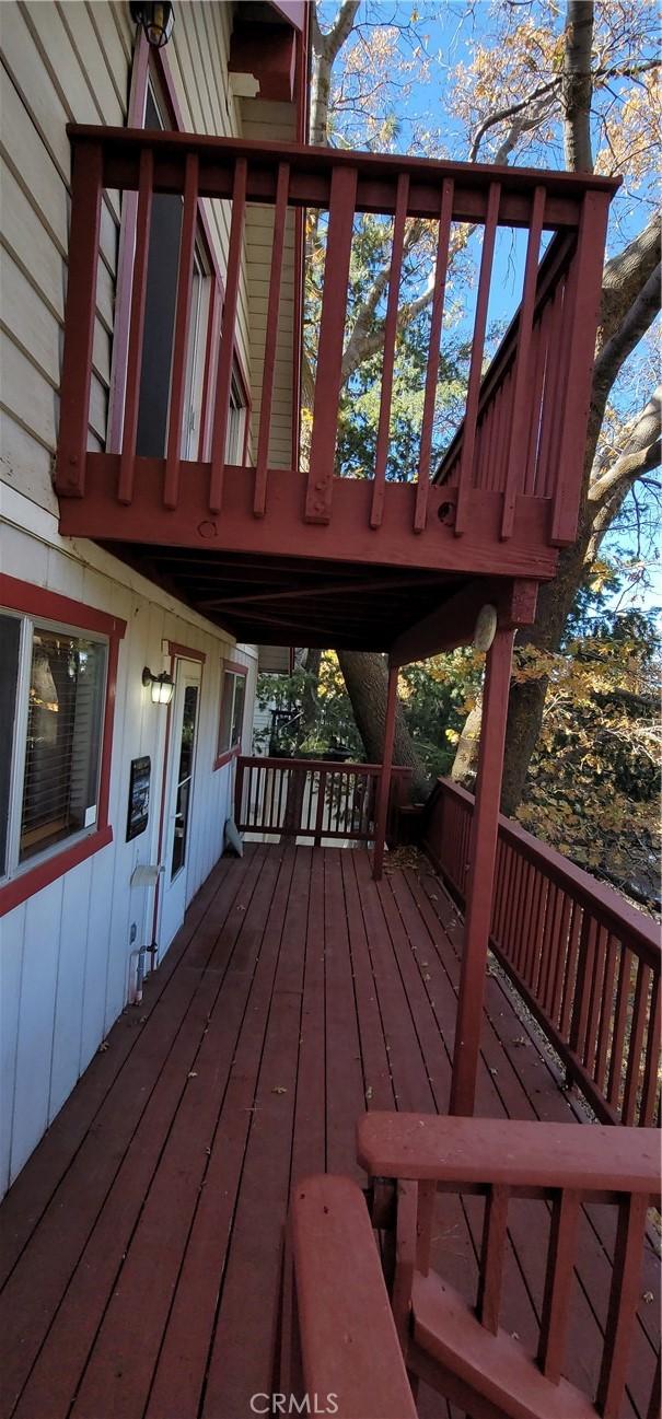 1126 Aleutian Dr, Lake Arrowhead, CA 92352 - view of deck