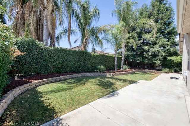 2925 E El Paso Ave, Fresno, CA 93720 - fenced backyard with a patio