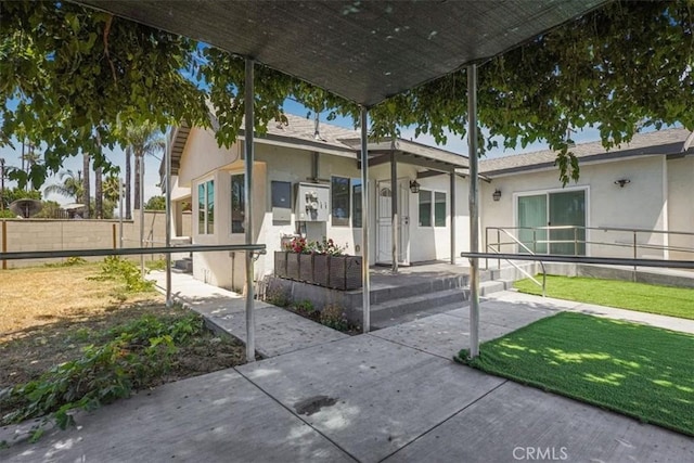 7820 Fulton Ave, North Hollywood, CA 91605 - view of front of home with stucco siding