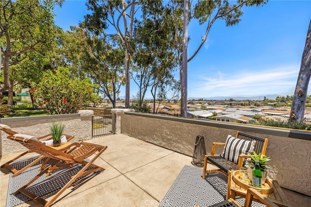 18714 Maplewood Cir, Huntington Beach, CA 92646 - view of patio / terrace featuring a gate