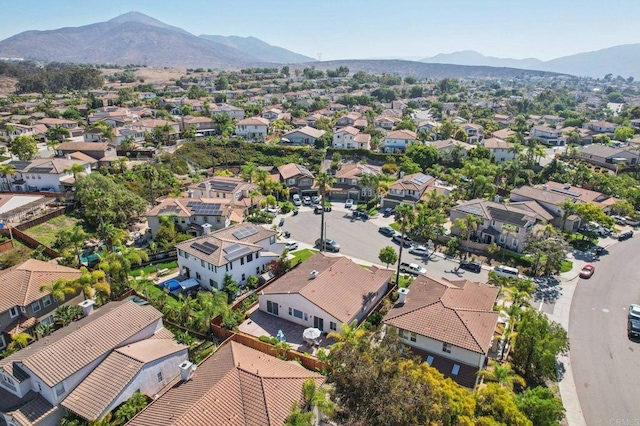 568 Scenic Trail Pl, Chula Vista, CA 91914 - aerial perspective of suburban area featuring mountains