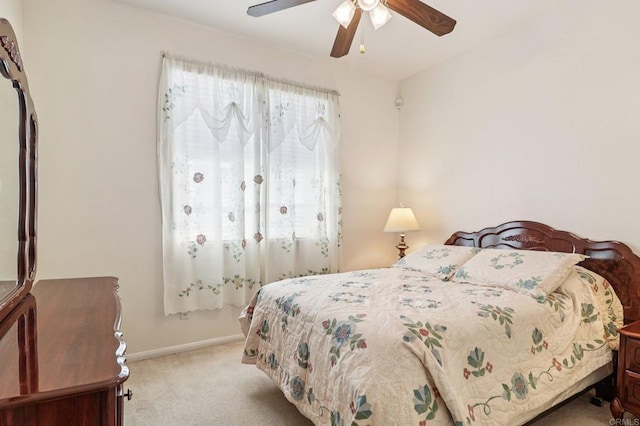 568 Scenic Trail Pl, Chula Vista, CA 91914 - bedroom with light colored carpet and a ceiling fan