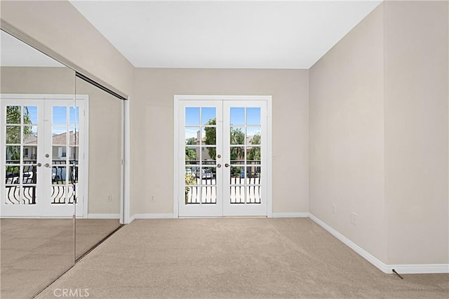 26675 Country Creek Ln, Calabasas, CA 91302 - empty room featuring french doors and carpet floors