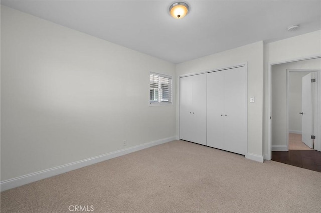 3144 W 154th Pl, Gardena, CA 90249 - unfurnished bedroom featuring carpet floors and a closet