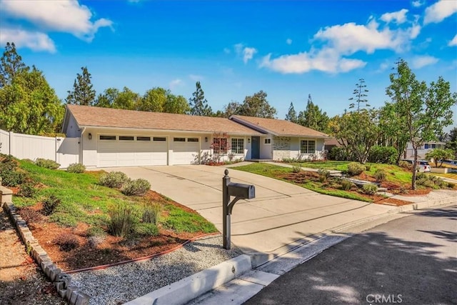 124 Marion Blvd, Fullerton, CA 92835 - ranch-style house with a garage and driveway