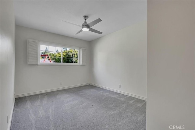 124 Marion Blvd, Fullerton, CA 92835 - unfurnished room featuring carpet and a ceiling fan