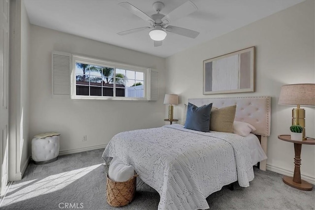 124 Marion Blvd, Fullerton, CA 92835 - bedroom with carpet flooring and ceiling fan