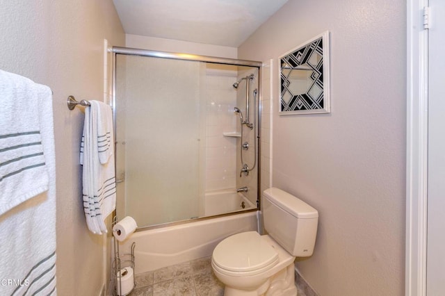 3762 Via Pacifica Walk, Oxnard, CA 93035 - bathroom with shower / bath combination with glass door and tile patterned floors