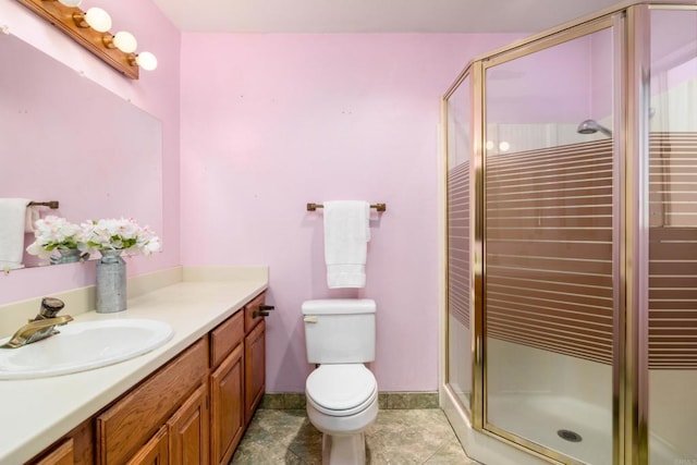 10665 Loire Ave, San Diego, CA 92131 - full bathroom featuring vanity and a stall shower