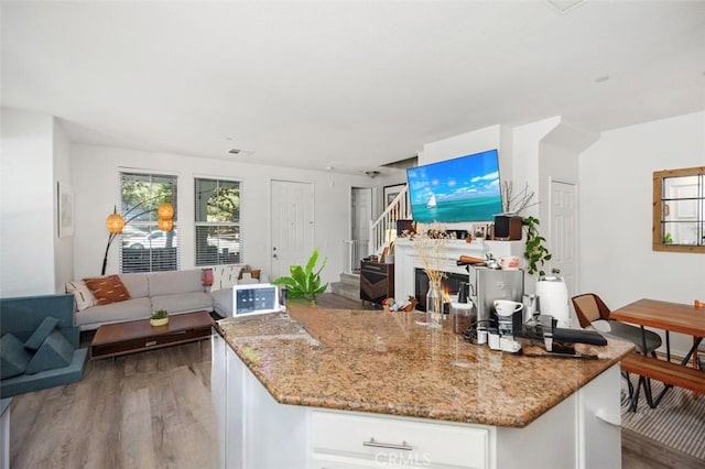 29 Quartz Ln, Ladera Ranch, CA 92694 - living room featuring wood finished floors and stairway