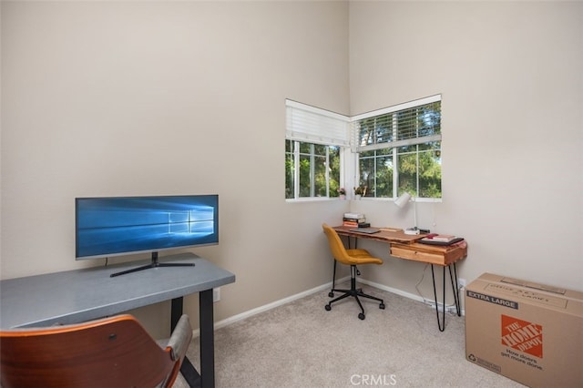 29 Quartz Ln, Ladera Ranch, CA 92694 - carpeted home office featuring baseboards