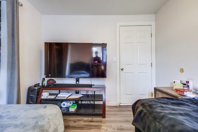 1270 S Hicks Ave, Los Angeles, CA 90023 - bedroom with wood finished floors