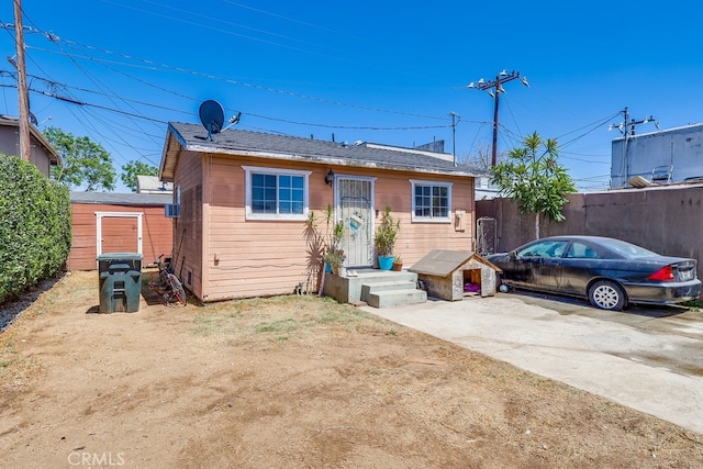 1270 S Hicks Ave, Los Angeles, CA 90023 - view of front of property with a storage unit