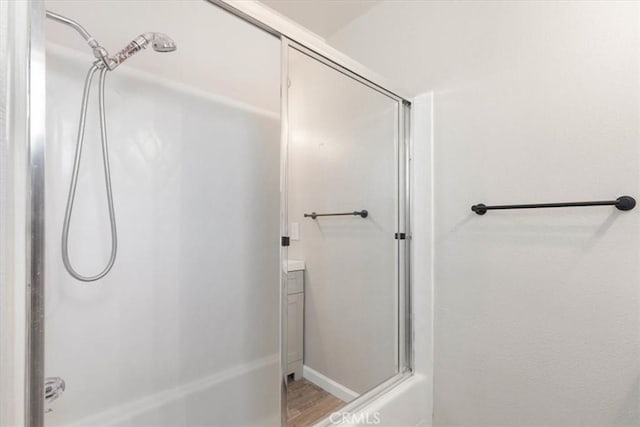 21999 Riverside Ave, Red Bluff, CA 96080 - full bath featuring a shower with shower door and vanity