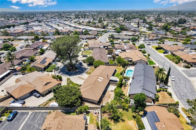 353 E Woodcroft Ave, Glendora, CA 91740 - aerial view of property and surrounding area with nearby suburban area