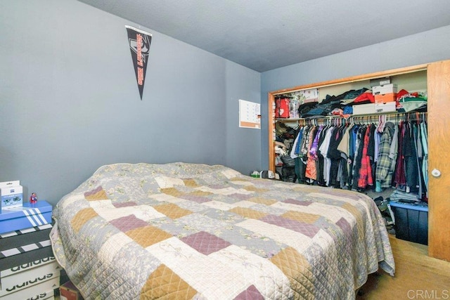 3096 Coral Tree Ln, Fallbrook, CA 92028 - bedroom with a closet and carpet flooring
