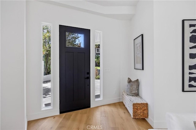 2102 Marshallfield Ln Unit A, Redondo Beach, CA 90278 - foyer entrance featuring light wood finished floors and baseboards