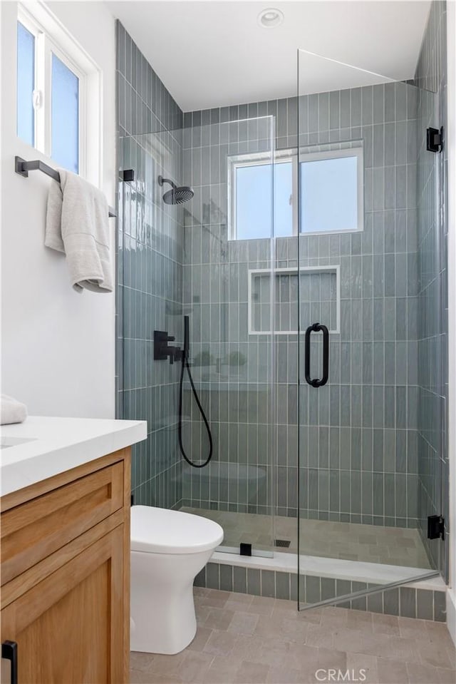 2102 Marshallfield Ln Unit A, Redondo Beach, CA 90278 - bathroom with vanity and a stall shower