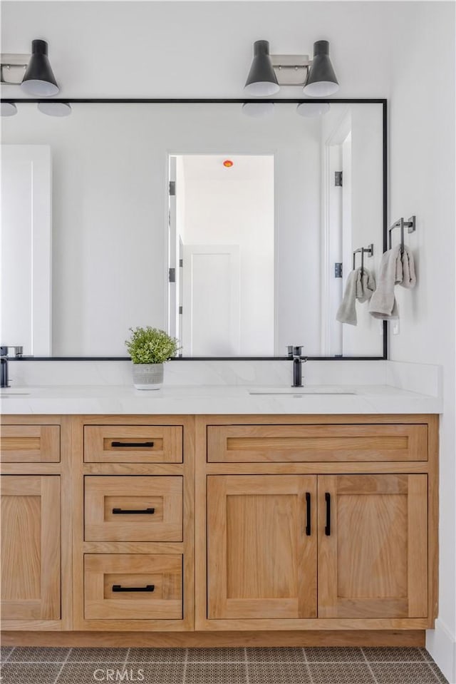2102 Marshallfield Ln Unit A, Redondo Beach, CA 90278 - full bath featuring double vanity and tile patterned flooring