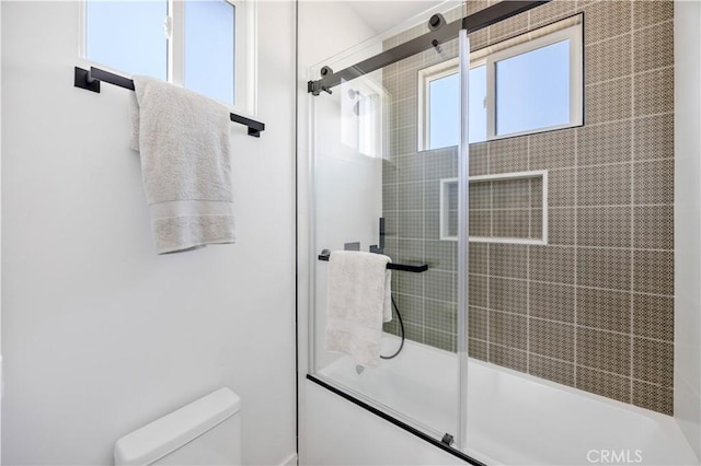 2102 Marshallfield Ln Unit A, Redondo Beach, CA 90278 - full bath with bath / shower combo with glass door and toilet