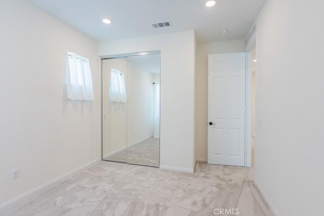 27474 Quiet View Pl, Valencia, CA 91381 - unfurnished bedroom with a closet, carpet floors, and recessed lighting