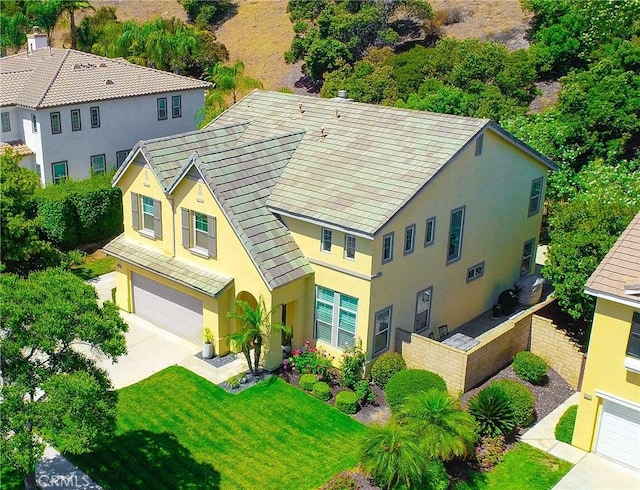 3090 Mangular Ave, Corona, CA 92882 - view from above of property