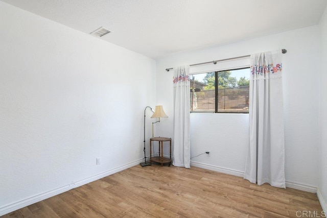 1736 Bellington Ln, Fallbrook, CA 92028 - unfurnished room featuring light wood-type flooring and baseboards