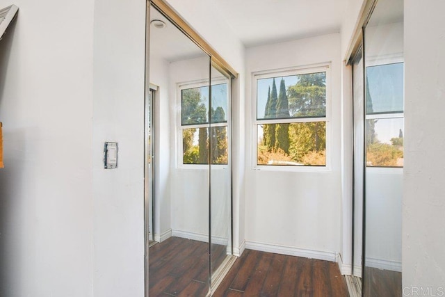 1736 Bellington Ln, Fallbrook, CA 92028 - doorway with wood finished floors and baseboards
