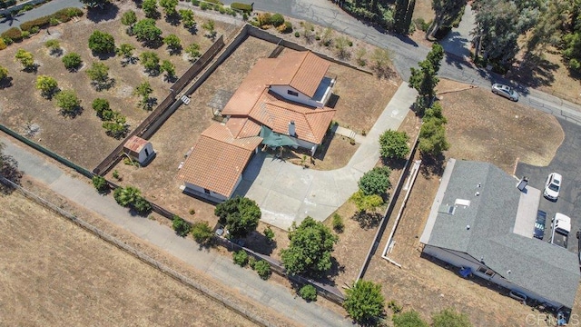 1736 Bellington Ln, Fallbrook, CA 92028 - aerial view of property and surrounding area