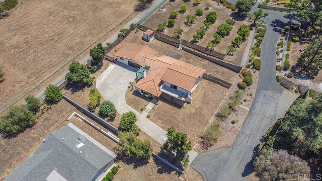 1736 Bellington Ln, Fallbrook, CA 92028 - view from above of property