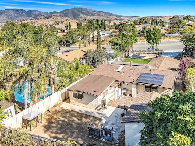 9738 Jamacha Blvd, Spring Valley, CA 91977 - aerial view of property and surrounding area featuring mountains and a pool