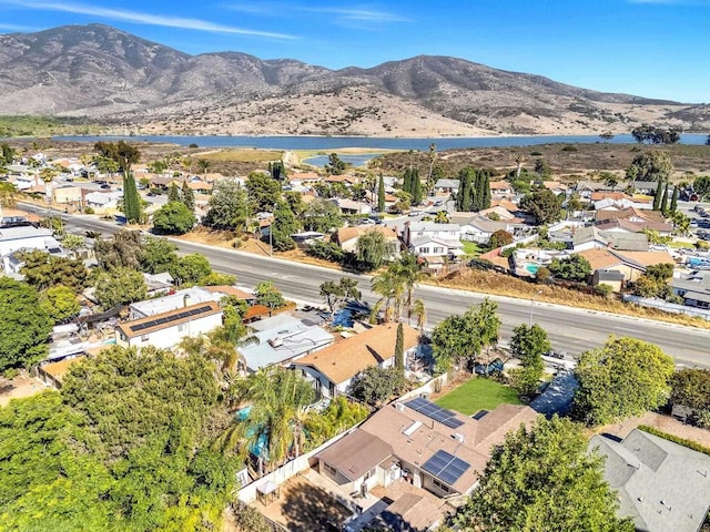 9738 Jamacha Blvd, Spring Valley, CA 91977 - aerial view of residential area with a water and mountain view