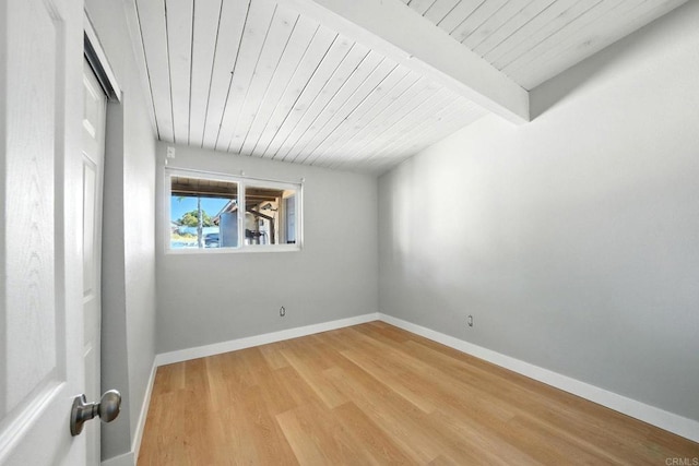 9738 Jamacha Blvd, Spring Valley, CA 91977 - empty room with a wooden ceiling with exposed beams and wood finished floors