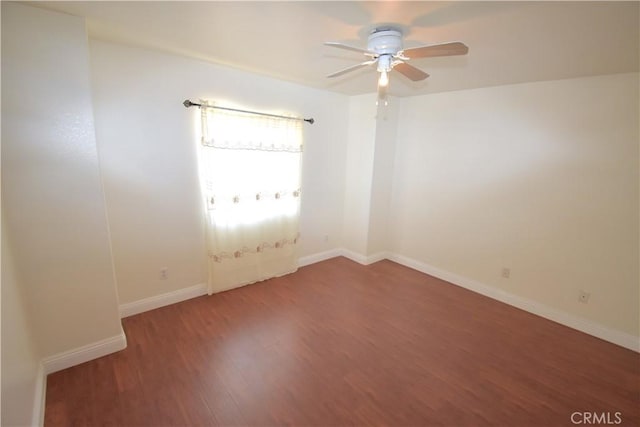 13647 Mesa Linda Ave, Victorville, CA 92392 - spare room with a ceiling fan and wood finished floors