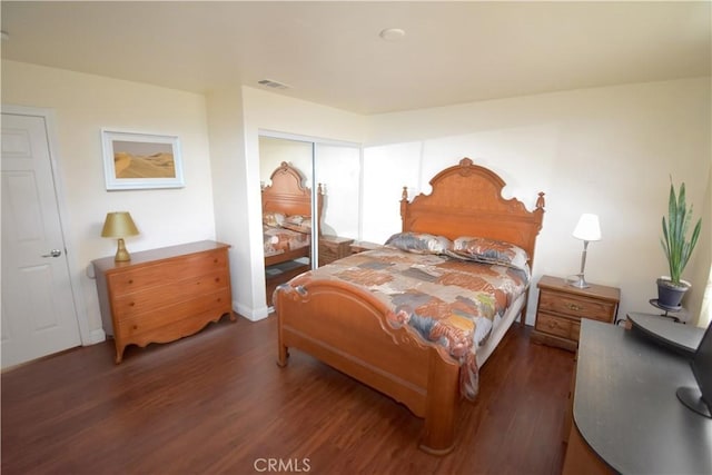 13647 Mesa Linda Ave, Victorville, CA 92392 - bedroom featuring wood finished floors and a closet