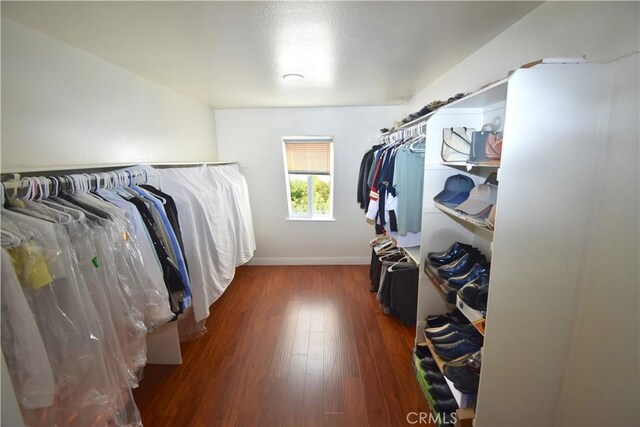 13647 Mesa Linda Ave, Victorville, CA 92392 - walk in closet featuring wood finished floors