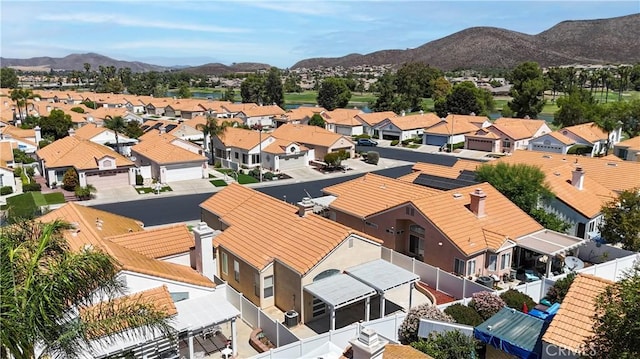 28076 Orangegrove Ave, Menifee, CA 92584 - aerial view of residential area featuring a mountainous background