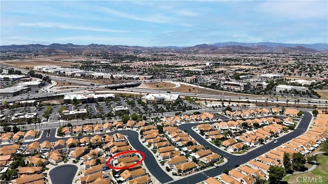 28076 Orangegrove Ave, Menifee, CA 92584 - view of property location with a mountain backdrop and nearby suburban area