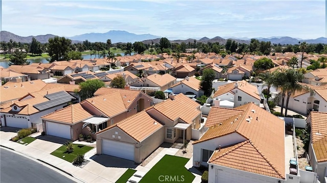 28076 Orangegrove Ave, Menifee, CA 92584 - aerial perspective of suburban area featuring a water and mountain view