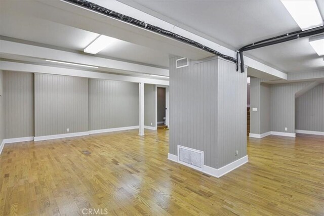 625 High Dr, Laguna Beach, CA 92651 - finished basement with wood finished floors and baseboards