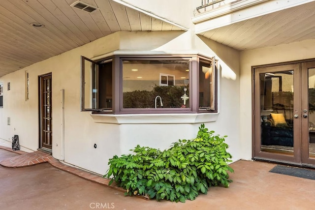 34283 Via Lopez, Dana Point, CA 92624 - entrance to property with french doors and stucco siding