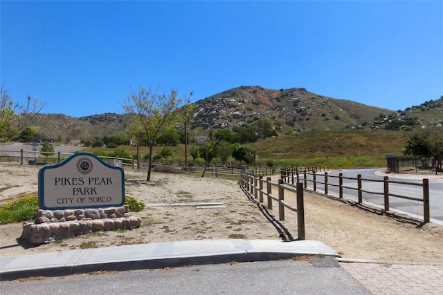 4234 Center Ave, Norco, CA 92860 - view of community with a mountain view and a view of countryside