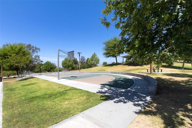 4234 Center Ave, Norco, CA 92860 - view of sport court with community basketball court and a lawn