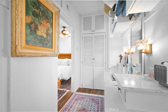 360 W Ocean Blvd Unit 1103, Long Beach, CA 90802 - corridor with wood finished floors