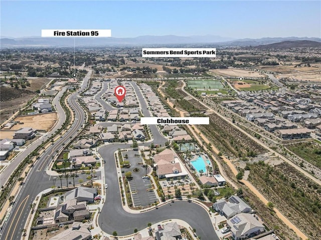 32096 Hyacinth Way, Temecula, CA 92591 - aerial view of residential area with a mountain backdrop